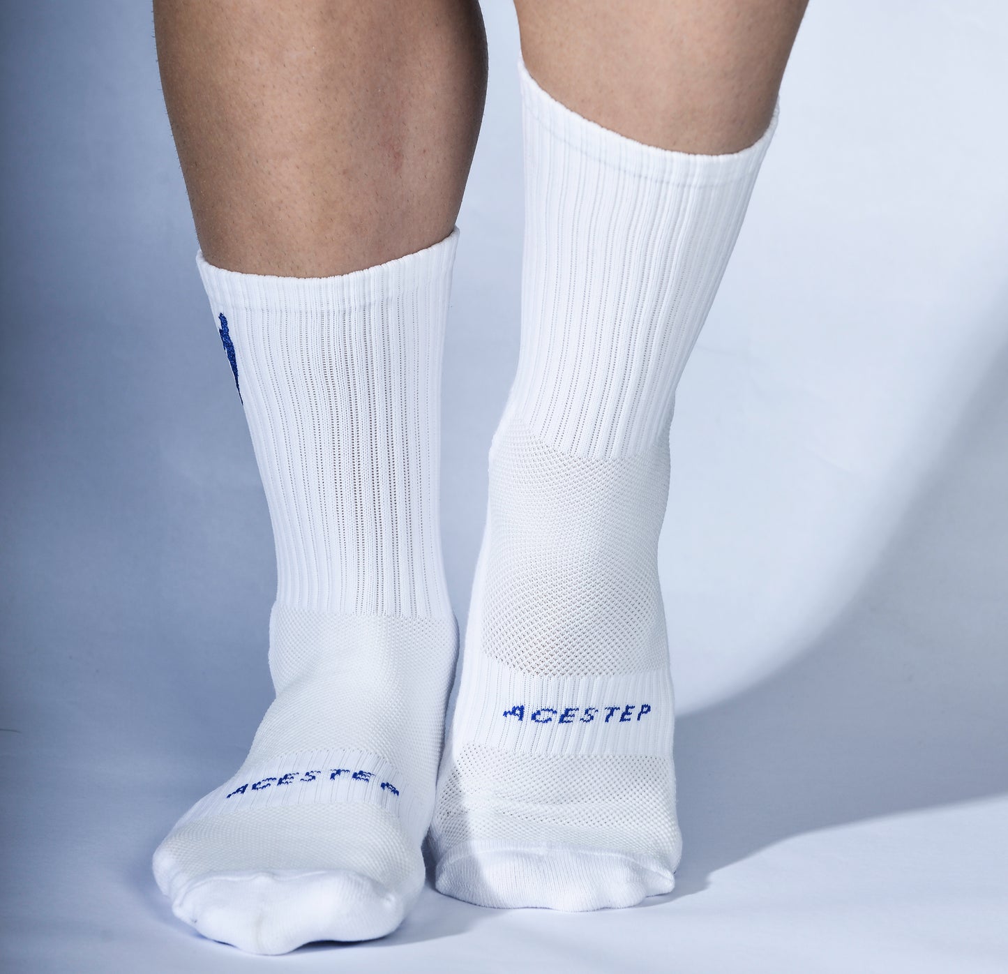 Weiße Acestep Socken